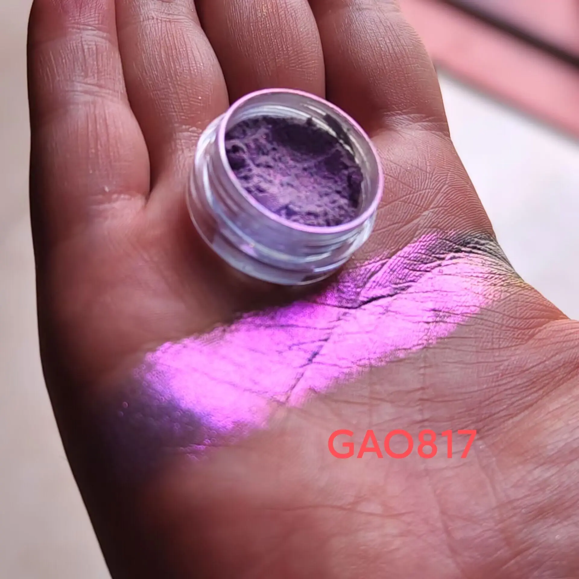 1g GAO Series Candy Aurora Rainbow Chameleon Multichrome Shifting Loose Pigment For Makeup