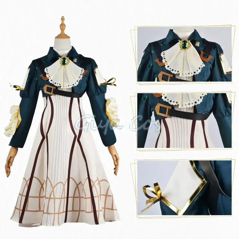 

♥ New 2025 Anime Cosplay Violet Evergarden Costume for Women Halloween # 1 # W. ★ Bear House