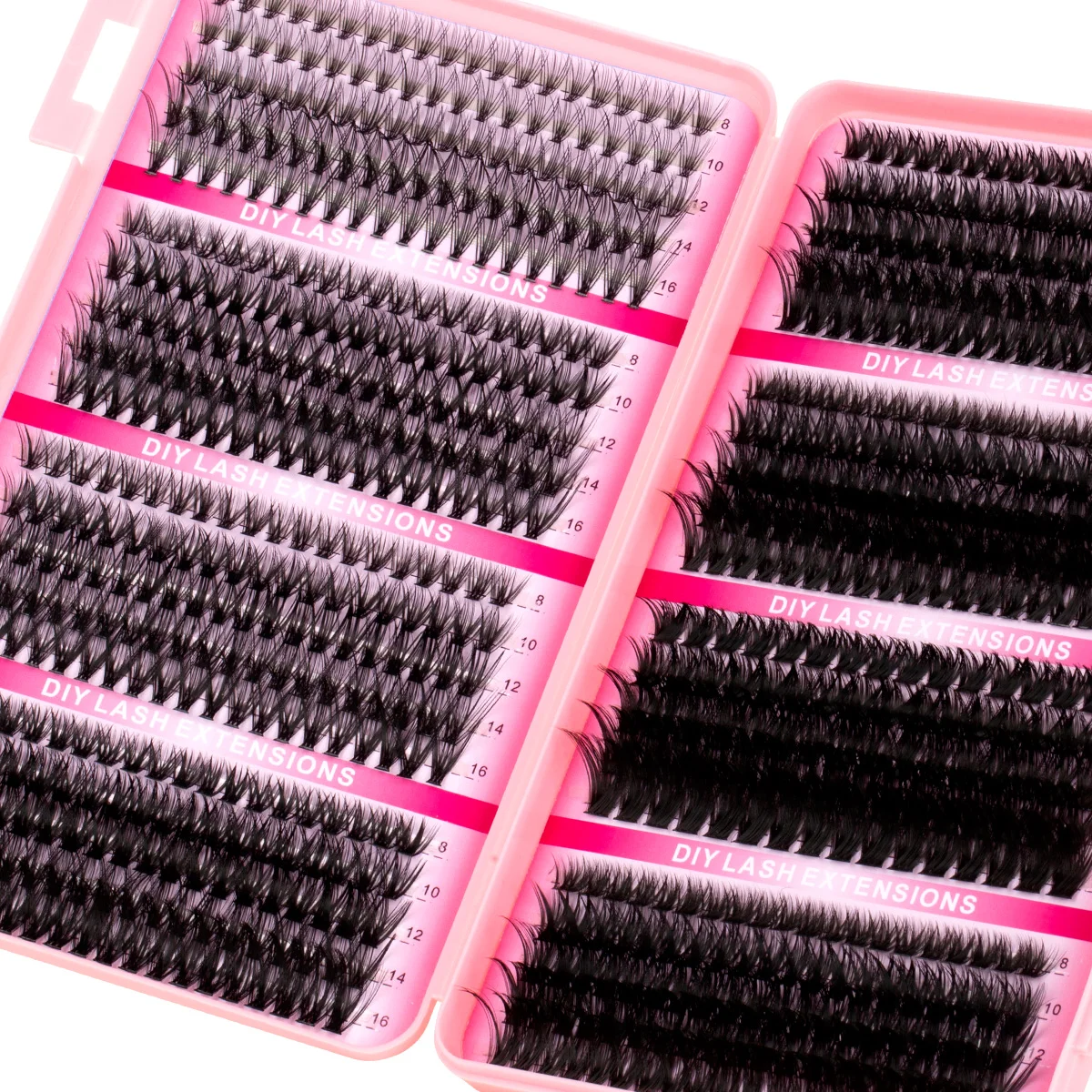 Manga Wimpernbüschel, Spikes, Wispy Wimpernverlängerungen, Anime-Wimpernbüschel mit Unteren Wimpern, Wiederverwendbare Faux-Nerz-Wimpern, Fairy-Wimpern – Detail 9