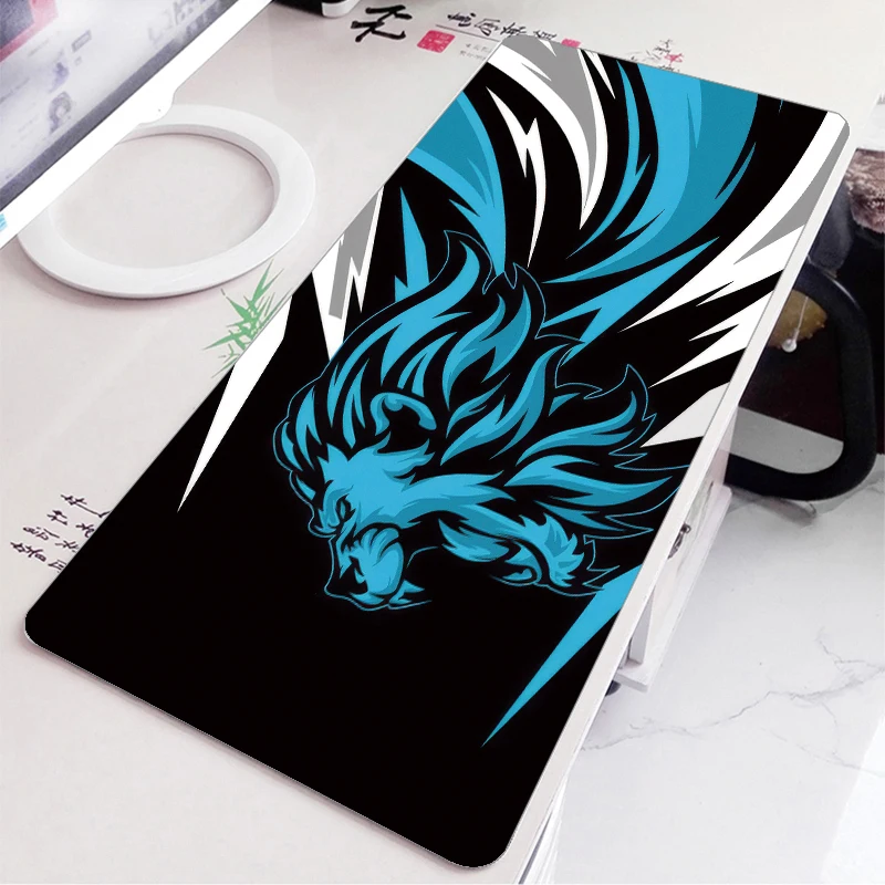 Cool Eagle Lion Lightning Star Abstract XXL Large Mouse Pad Computer Laptop Office Keyboard Mats Desk Mat Mousepad