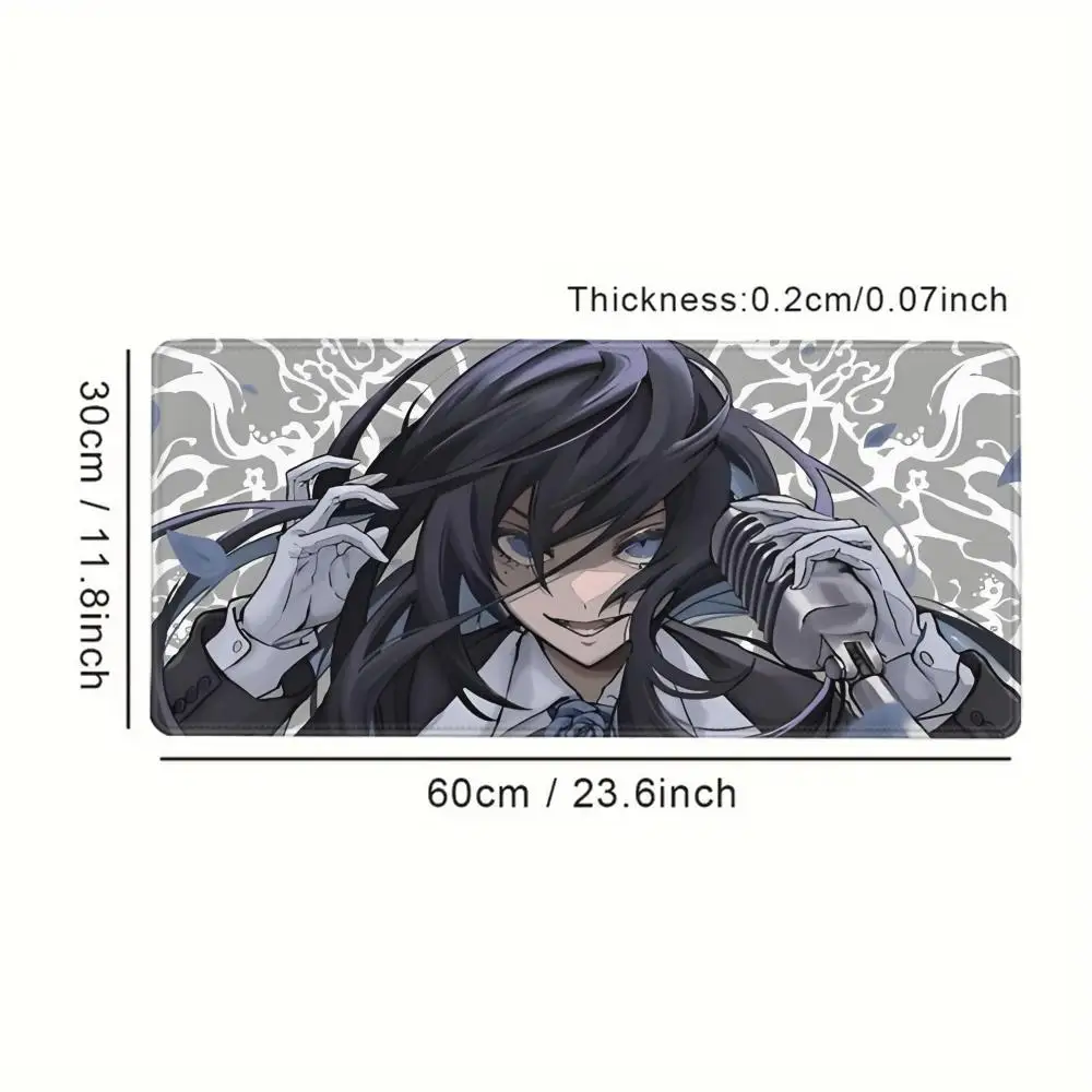 

A_ado 1000x500 Rubber Lock Edge Mouse Pad 4mm Super Big Computer Desk Mat Offices Accessories Virtual Idol Kawii Keyboard Pad