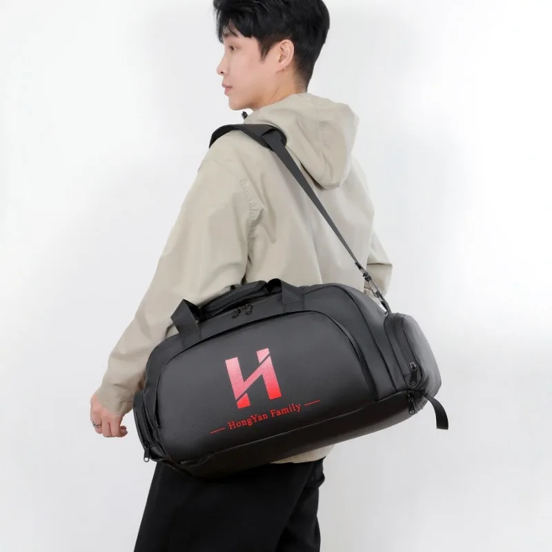 

Travel Bag Large-capacity Waterproof Dry and Wet Separation Independent Shoe Compartment Portable Backpack Sports Fitness Bag