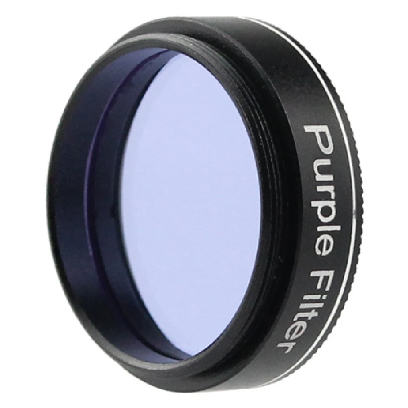 Datyson Silver Fox Series 1.25 Inches 31.7mm with Optical Glass M28*0.6mm Purple Color Telescope Purple Nebula Filter