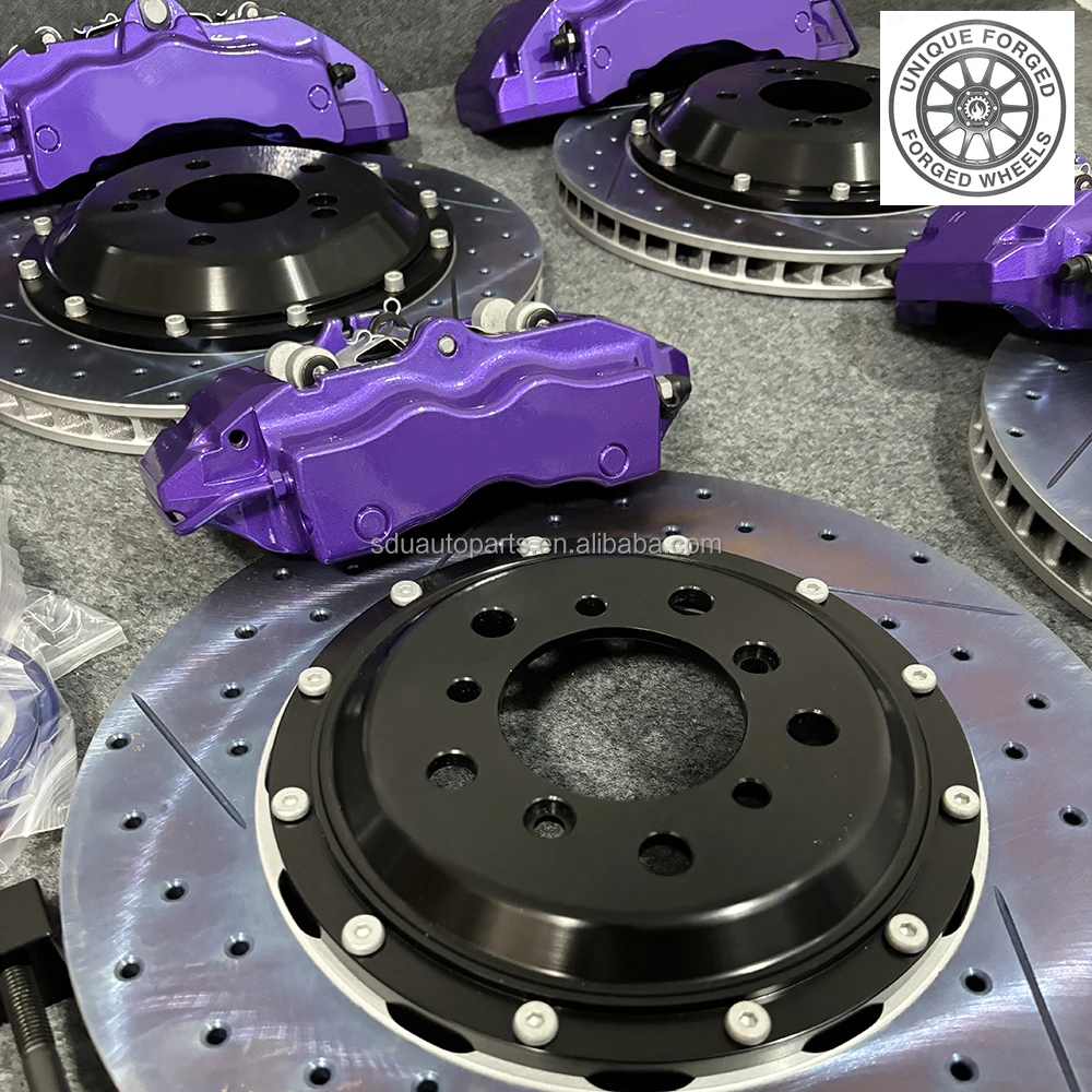 

Новейший комплект больших тормозов (26 стилей): 6-поршневые суппорты, 405-мм гоночные роторы для Golf 5 GTI MK5 A5 2003 года