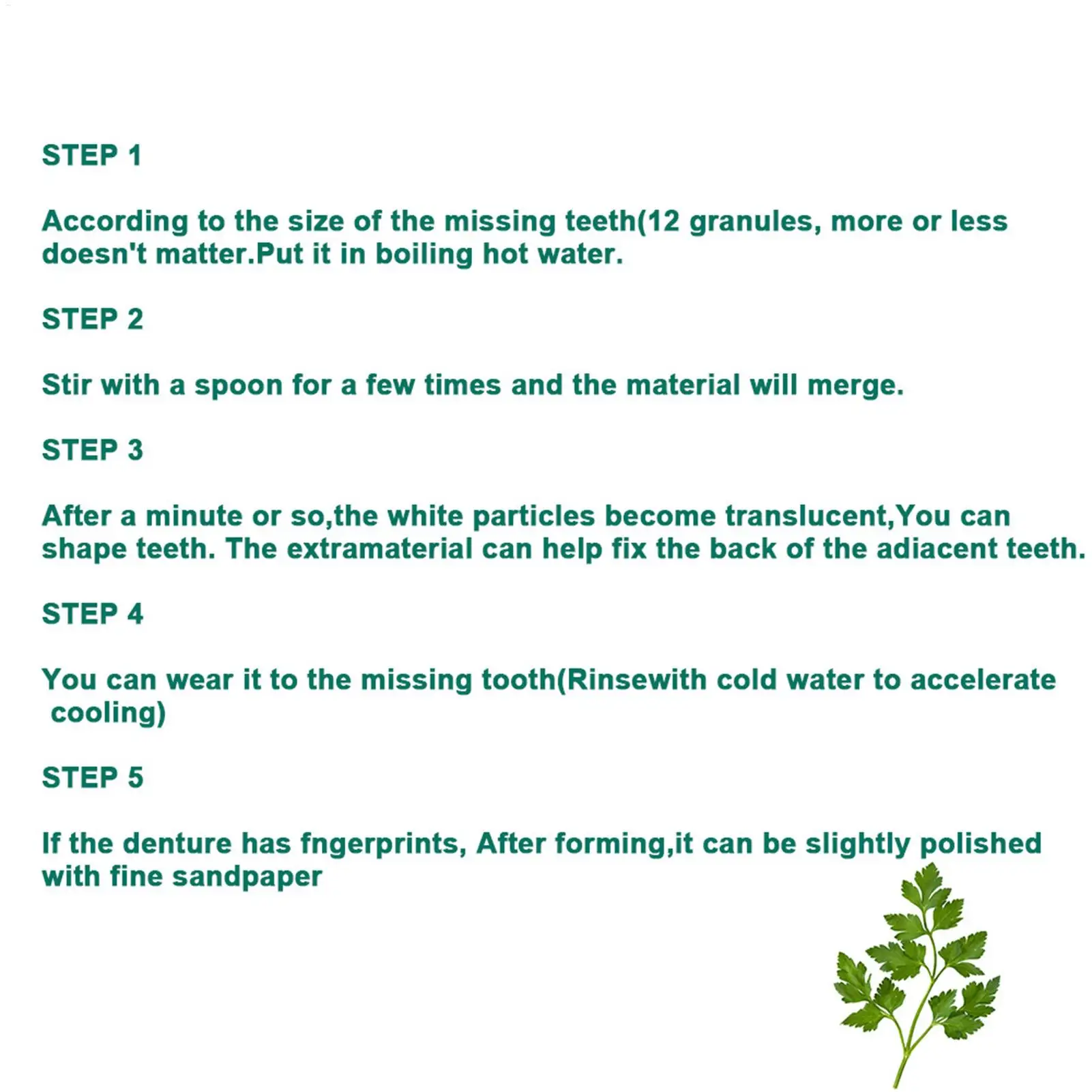 خرز الأسنان الكاذبة 30 مللي استبدال إصلاح الخرز الأسنان الكاذبة القابلة للتشكيل للنساء والرجال والحفلات اليومية والاحتفالات والأحداث الاجتماعية