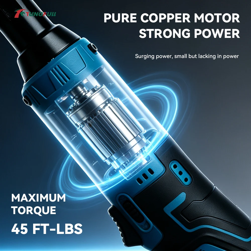12V 18V Cordless Right Angle Electric Wrench 3/8 Inch Ratchet Wrench Disassembly Nut Car Maintenance Tool Auto Repair Tools