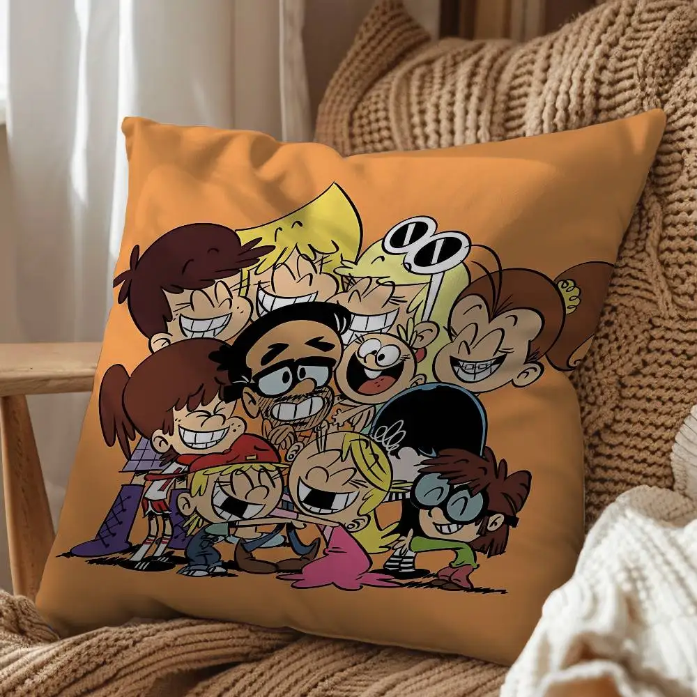 Ronnie Anne Santiago Loud House day gift Pillow Case Living Room Sofa Cushion Cover Suitable For Home Bedroom Room custom
