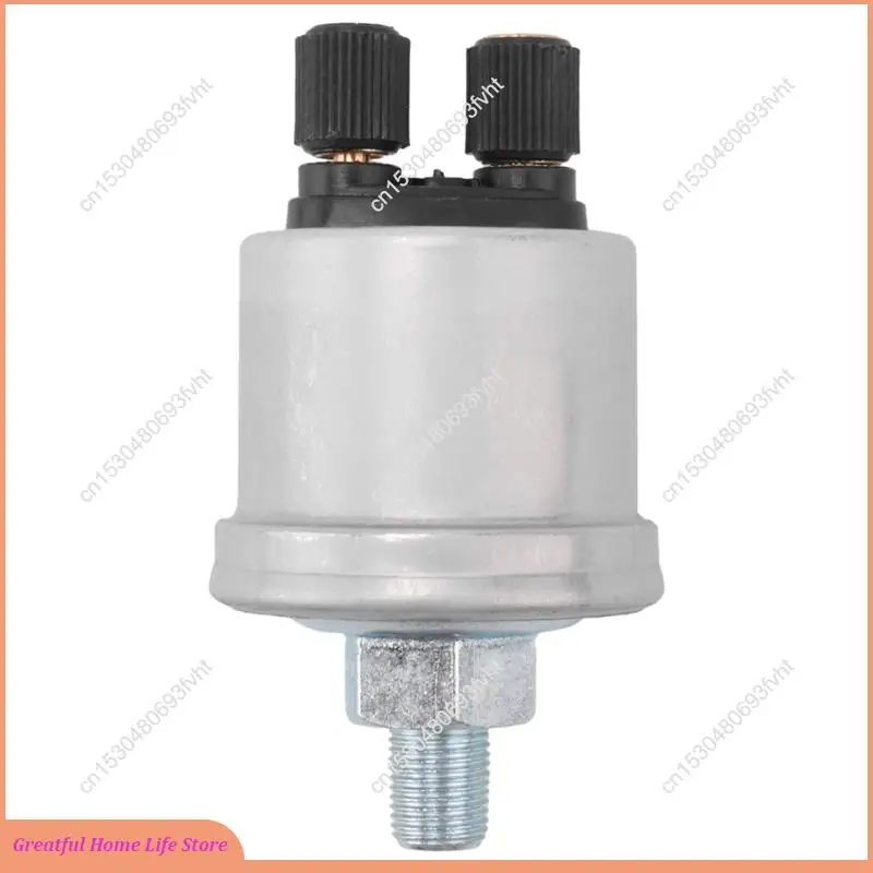 AT59 Universal Vdo Oil Pressure Sensor 0 To 10 Bars 1/8 Npt Generator Part 10Mm Crew Plug Alarm Pressure Sensor Oil Pressure Sen