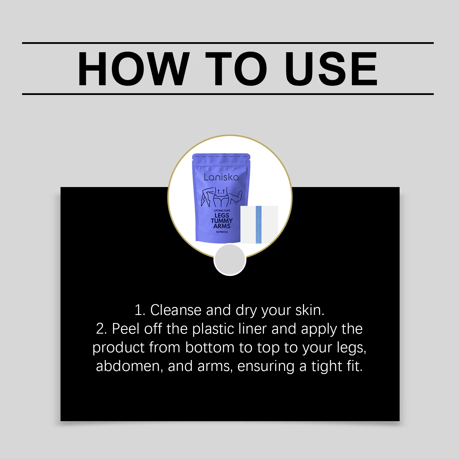 Invisible Body Lifting Patch Tightening Loose Skin Long Lasting Body Sculpting All Day Comfort Anti Sweat Shaping Assist Tape