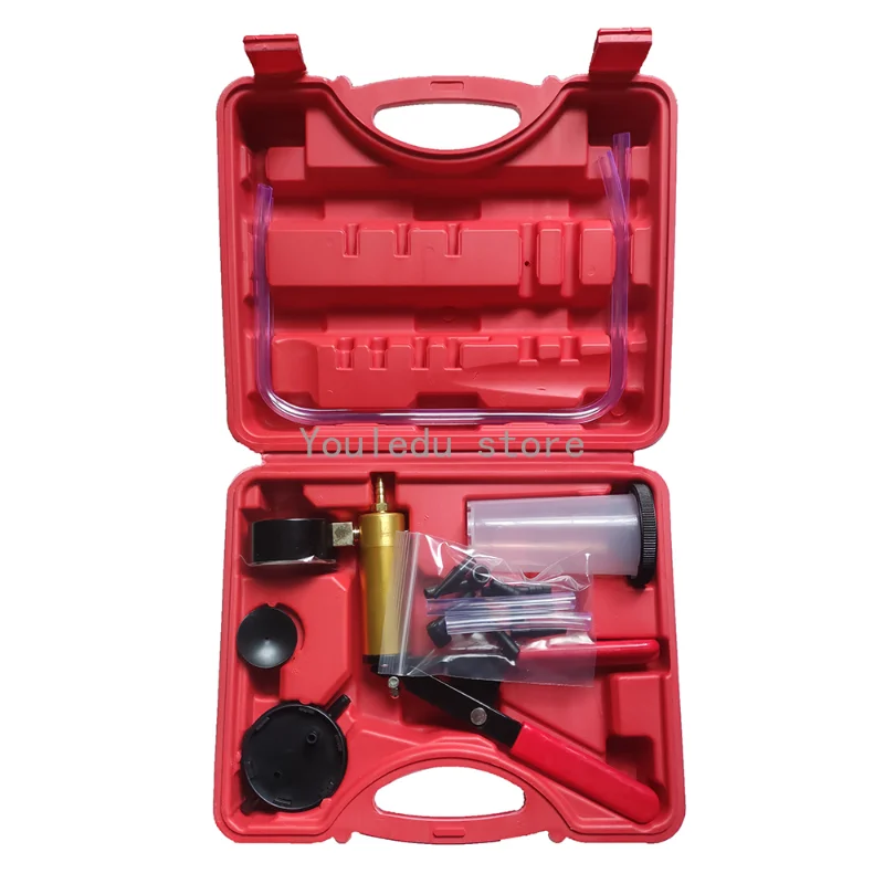 

Auto Car Manual Vacuum Pressure Pump Brake Bleeding Portable Repair for Vacuum Power Brake Systems Brake fluid replacement tool