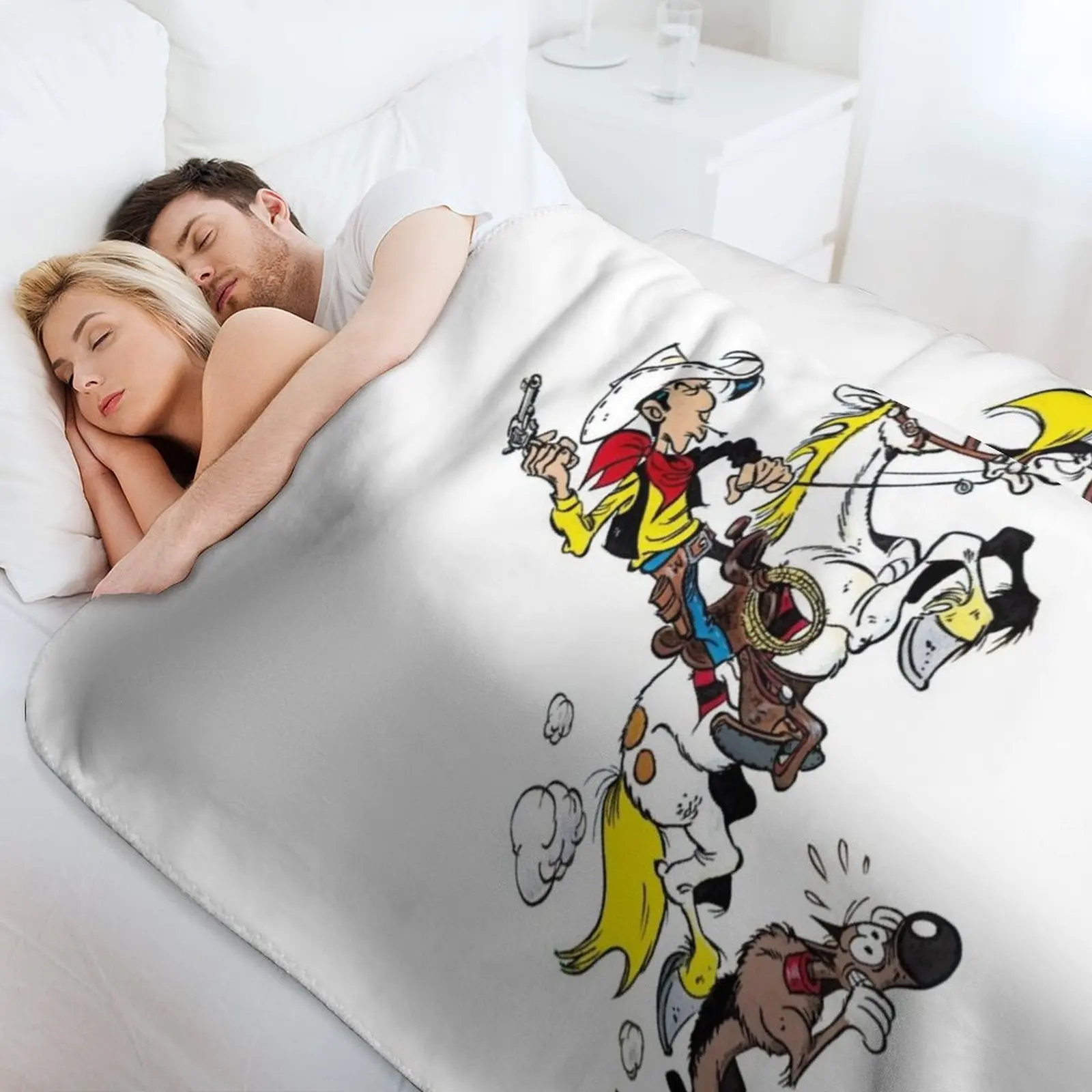 لاكي لوك رمي بطانية أريكة لحاف المصممين رقيقة البطانيات المتحركة #4