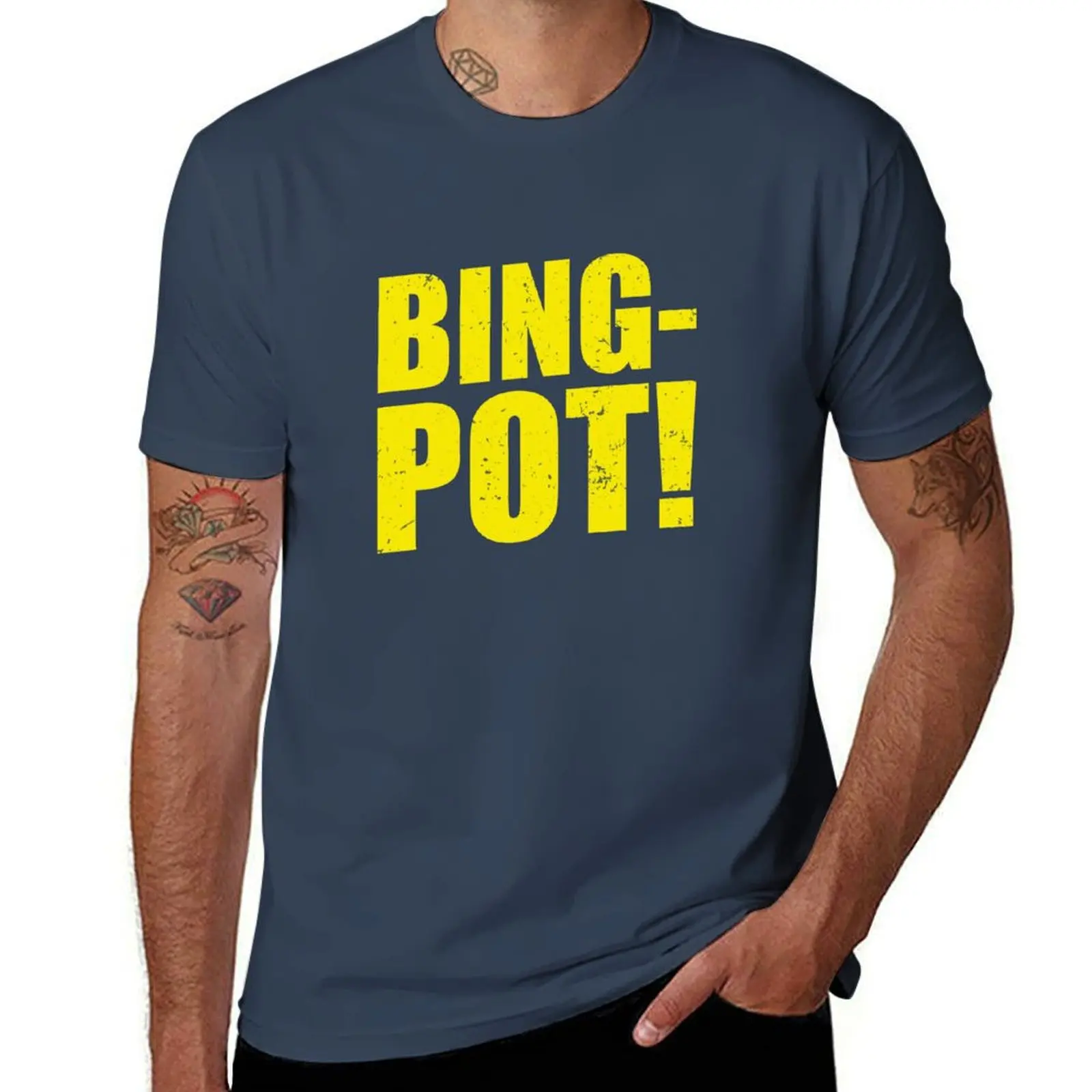 

Bing Pot! Bingpot / Brooklyn 99 / Jake Peralta / B99 Brooklyn Nine-Nine T-Shirt funny gifts topping workout shirts for men