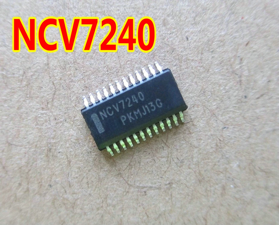 NCV7240 NCV7240A SSOP-24 Octal Low-Side Relay Driver Auto IC 5pcs 10pcs 20pcs