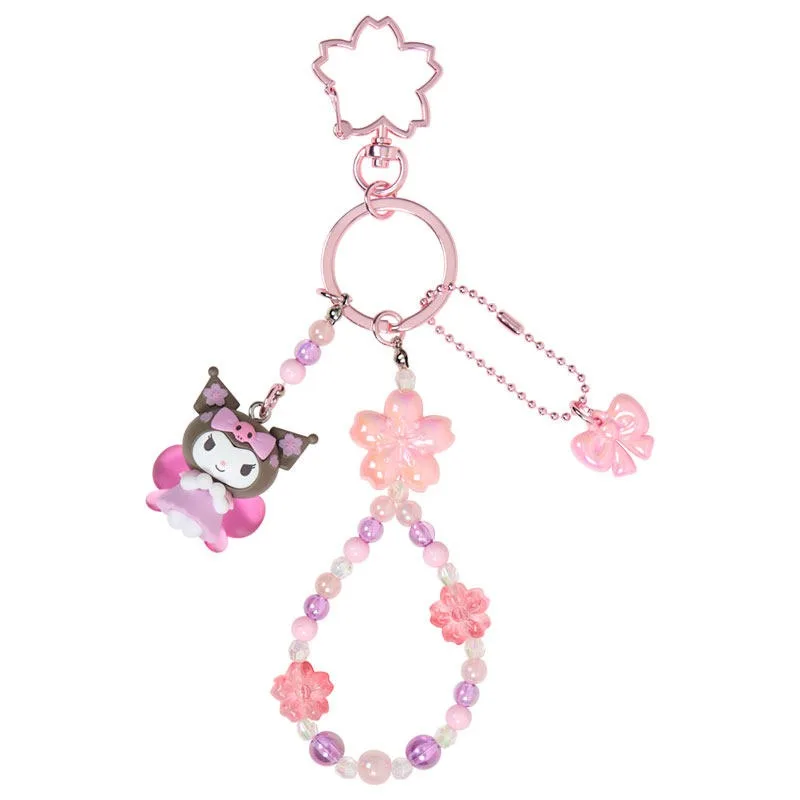 

Оригинальный плюшевый брелок Sanrio Hello Kitty My Melody Sakura Elf, милая мини-фигурка, подвеска для сумки, сладкий подарок на день рождения