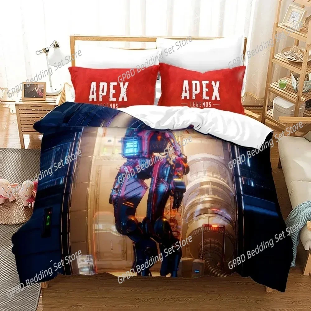 

APEX Legends 3D NEW Duvet Cover Pillowcase Bedding Set Adult Boy Girl Bedroom Decoration Children Single Double Large