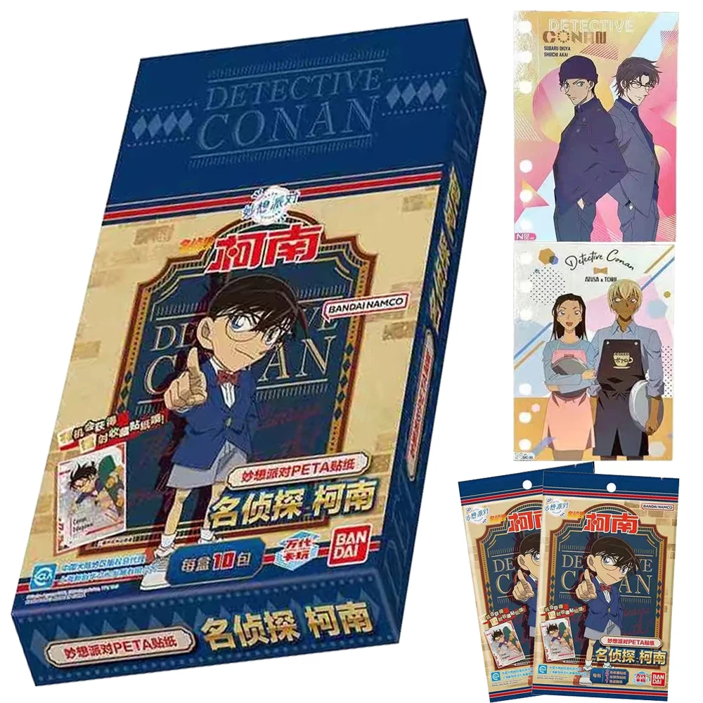 

Genuine Detective Conan Card For Children Kuroba Kaito Kudou Shinichi Suspenseful Anime Limited Game Collection Card Table Toys