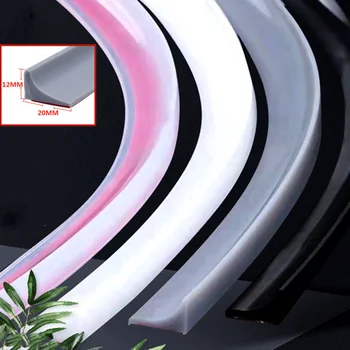 1 PC ห้องครัวขนาดแถบยึดน้ํา Self-กาวซีล Strip ห้องน้ําแยก Shower DAM Barrier อุปกรณ์เสริม