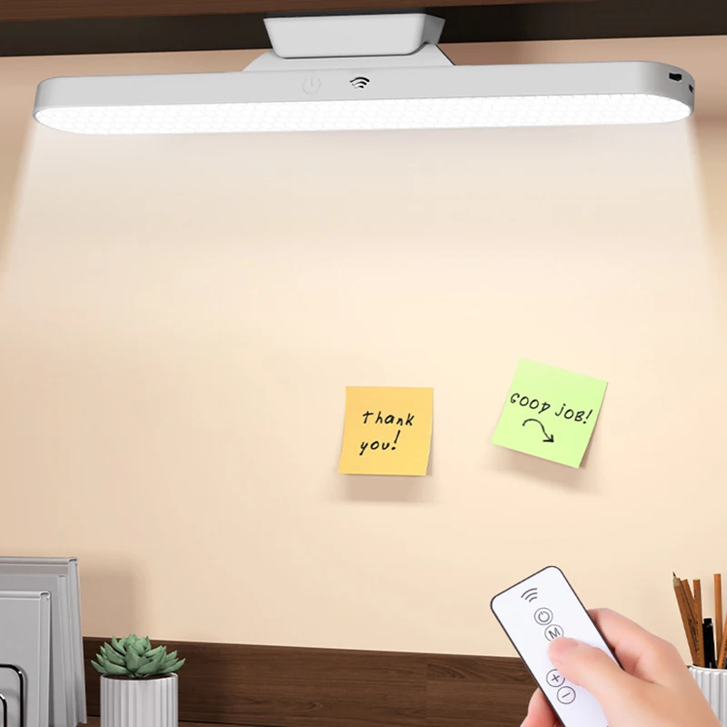 

USB Rechargeable LED Desk Lamp - Stepless Dimming Night Light Magnetic Hanging Table Lamp for Bedroom Reading And Learning