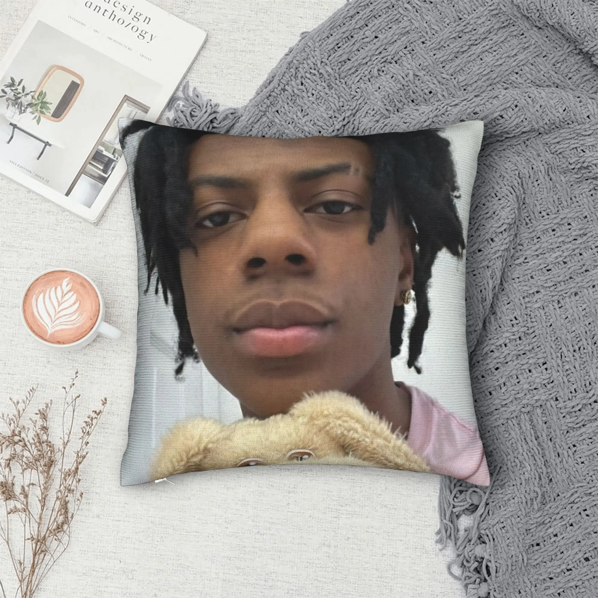 IShowSpeed Funny YouTuber Pillowcases  Retro Trendy Pillow Case For Sofa Home Decoration Graphic Pillow Cover