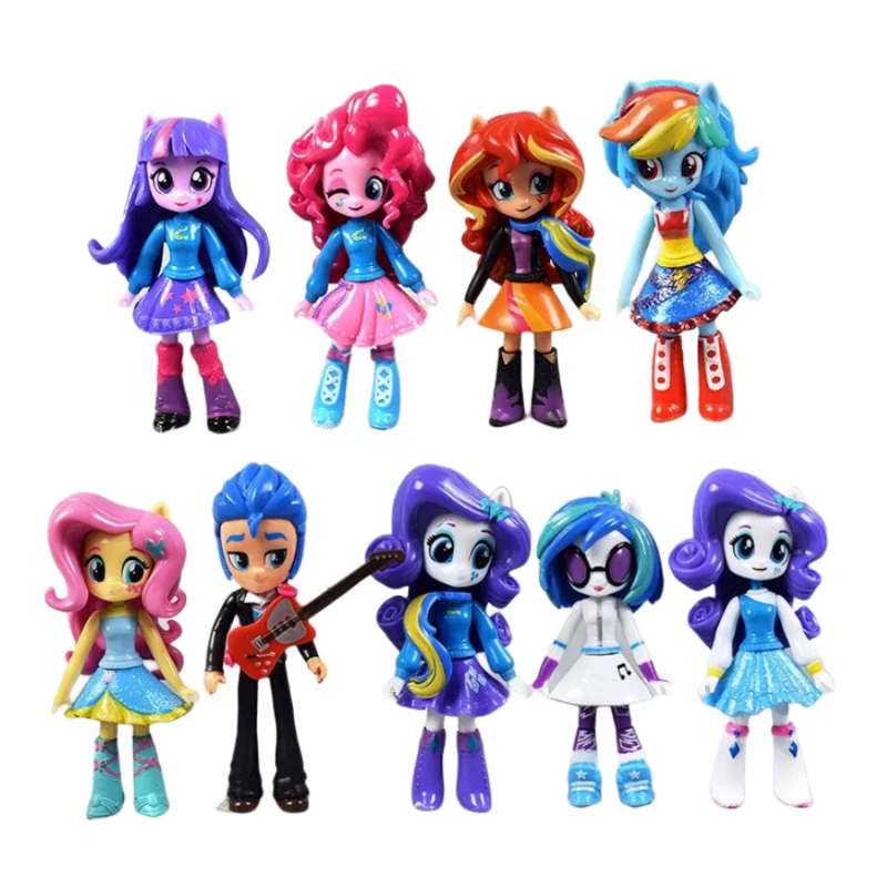 Hasbro My Little Pony anime surrounding Kawaii full set of toy doll creative doll model decoration girl holiday gift decoration