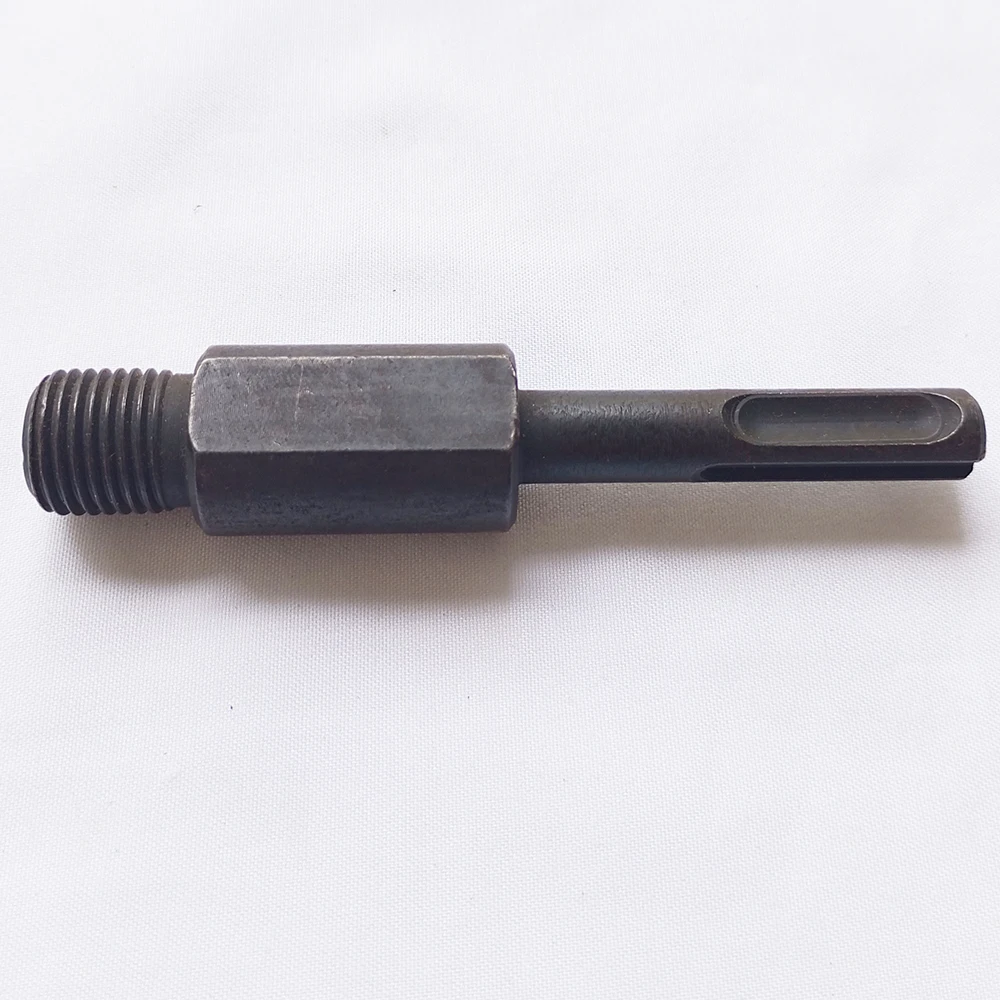 

1 Pcs Thread Adapter for Diamond Drill Core Bits Male M16 to SDS Thread Length 100mm Connection Convertor Construction Tools