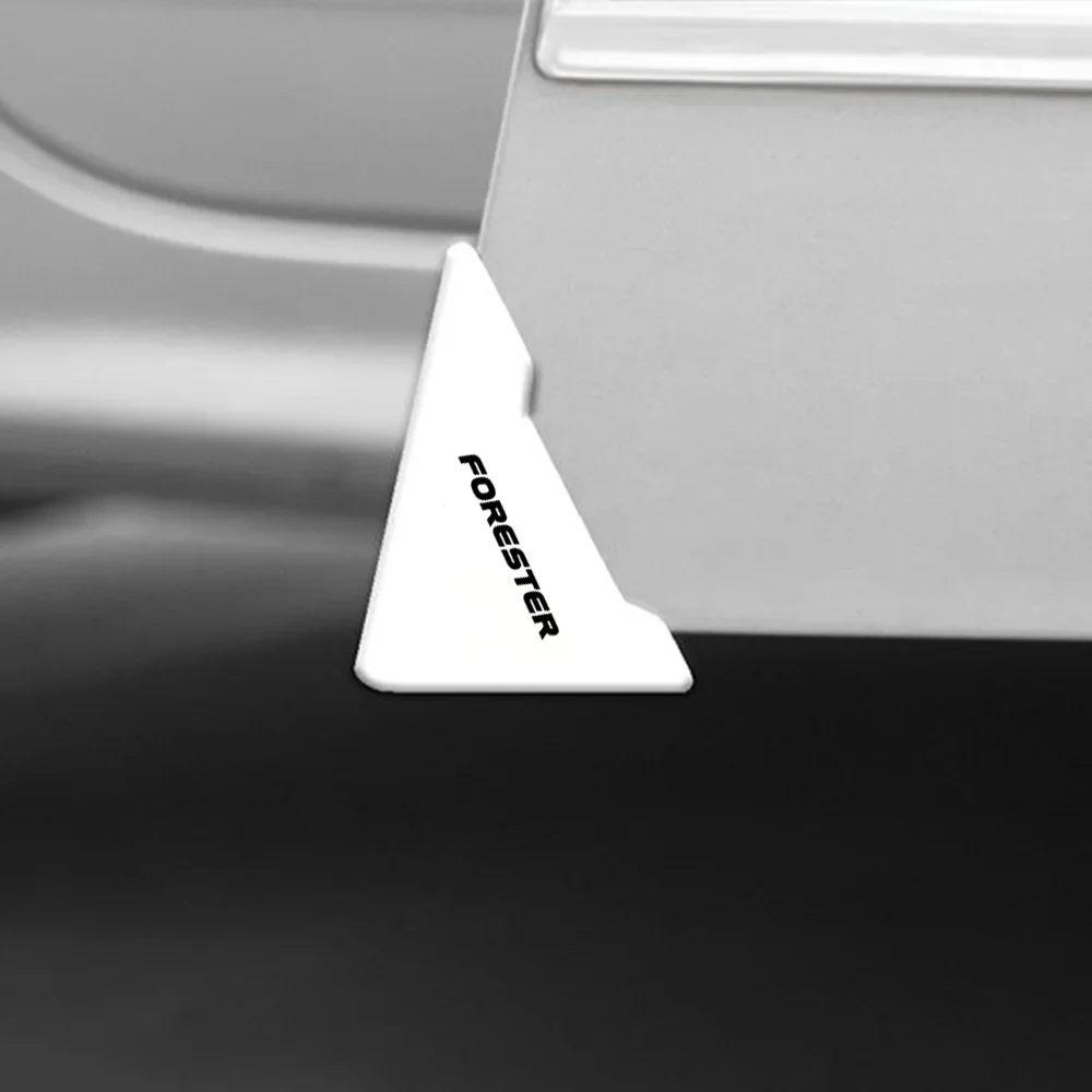 غطاء واقي لحافة باب السيارة ، واقيات حافة مطاطية ، ملحقات خارجية للسيارات لسوبارو فورستر SH SJ SK-من الخارج #2