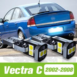 2pcs For Opel Vectra C 2002-2008 LED License Plate Light 2003 2004 2005 2006 2007 Accessories