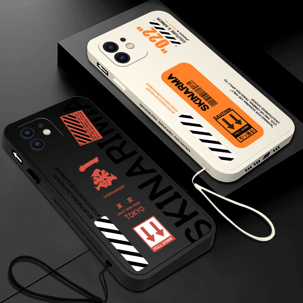 Hot Labels barcode Skinarma Phone Case For Huawei P50 P40 P30 P20 Nova 10SE 9SE Mate 40 30 20 Pro Lite P Smart 2021 Y7A Cove