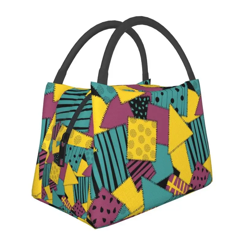 مخصص المرقعة دوول سالي معزول حقيبة الغداء نزهة تيم بيرتون عيد الميلاد الرعب مانعة للتسرب الحرارية برودة بينتو صندوق النساء #1