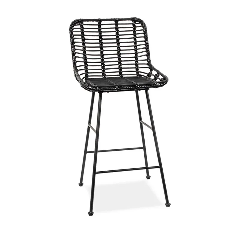 Modern simple PE wire rattan outdoor chair