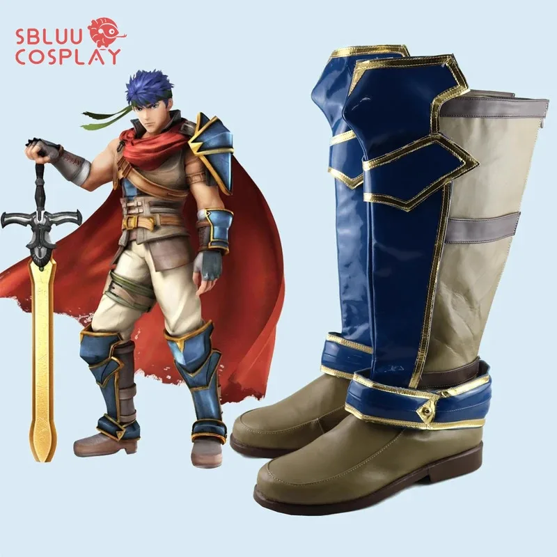 

LQSBluuCosplay Fire Emblem Ike, ботинки для косплея, обувь на заказ, аксессуар для вечеринки на Хэллоуин