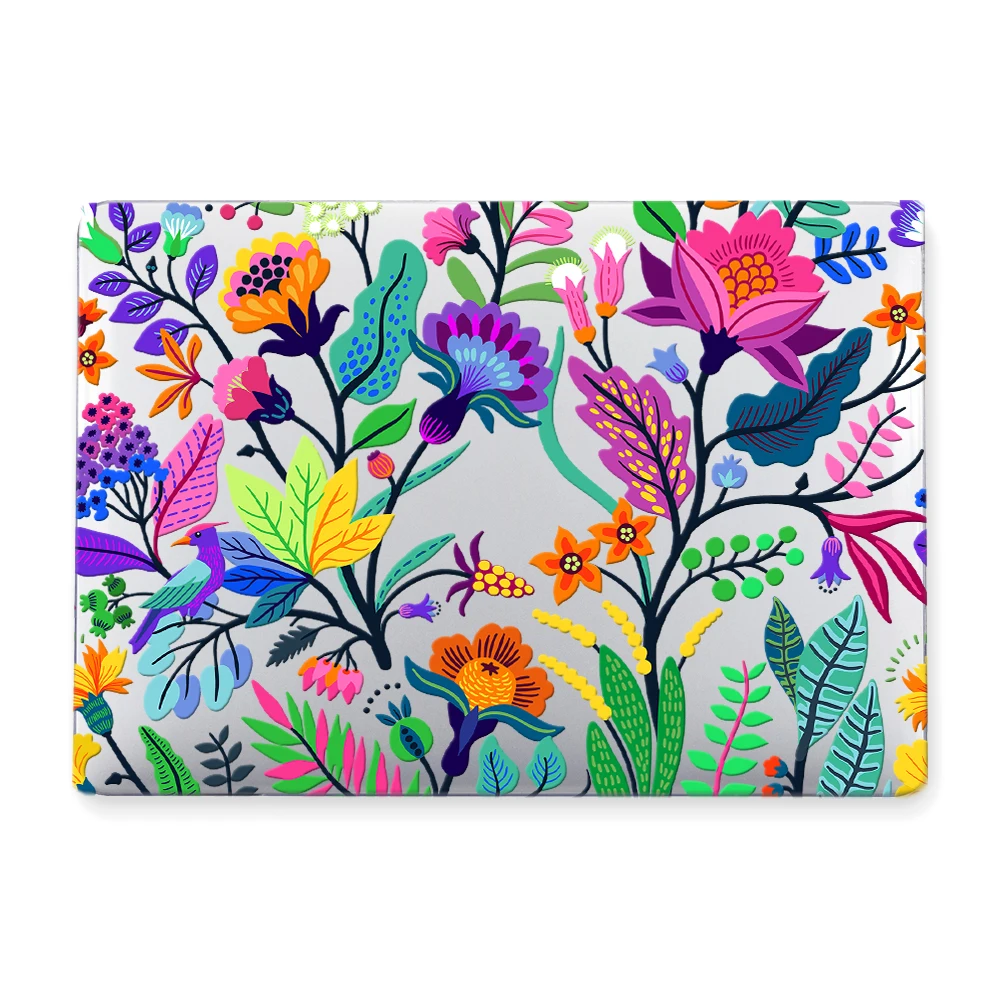 Imagem -06 - para Macbook Air 13 Polegada Case m1 A2337 A2179 A1932 Case Plástico Duro Shell para Macbook Air m2 13.6 A2681 A1466 A1369 Capa Flor