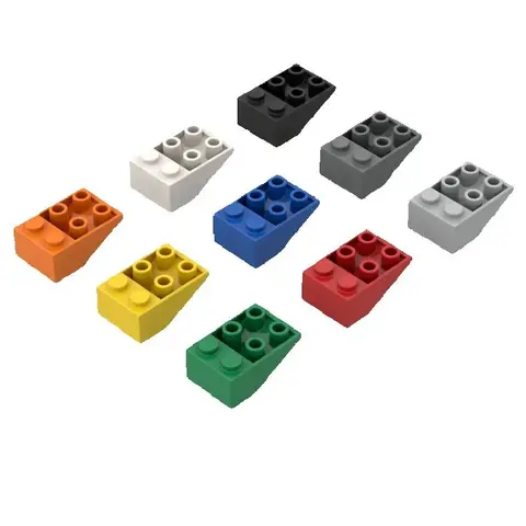 10 ST 3747 Små avfasade plattor Byggklossar Kompatibla med tegelsten DIY Barnleksak 8 best sales tegelsten leksak - №7