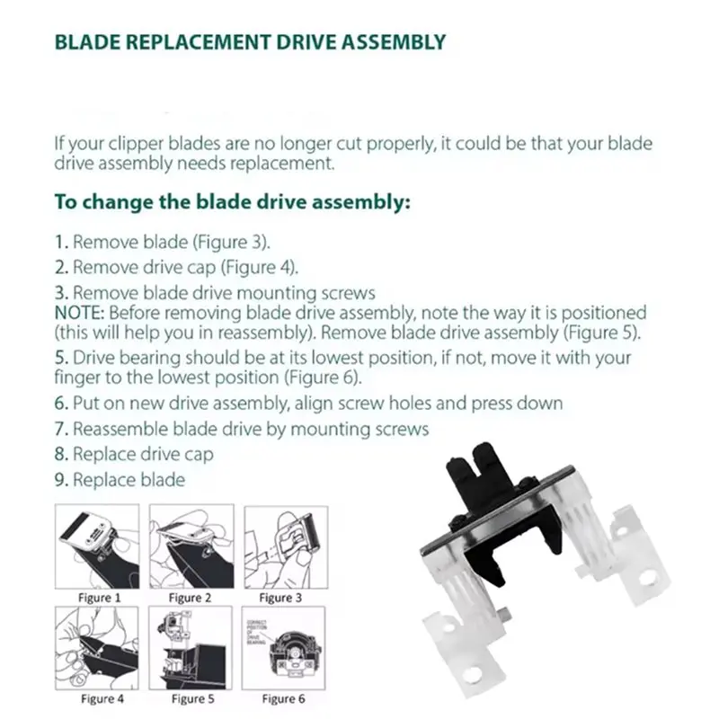 ABJN-Blade Drive Assembly Lever Replacement Blade For Andis Pet AG, SMC,AGC, AGRC, AGR+, AGCL,AGC Dog Clipper 8 Pcs
