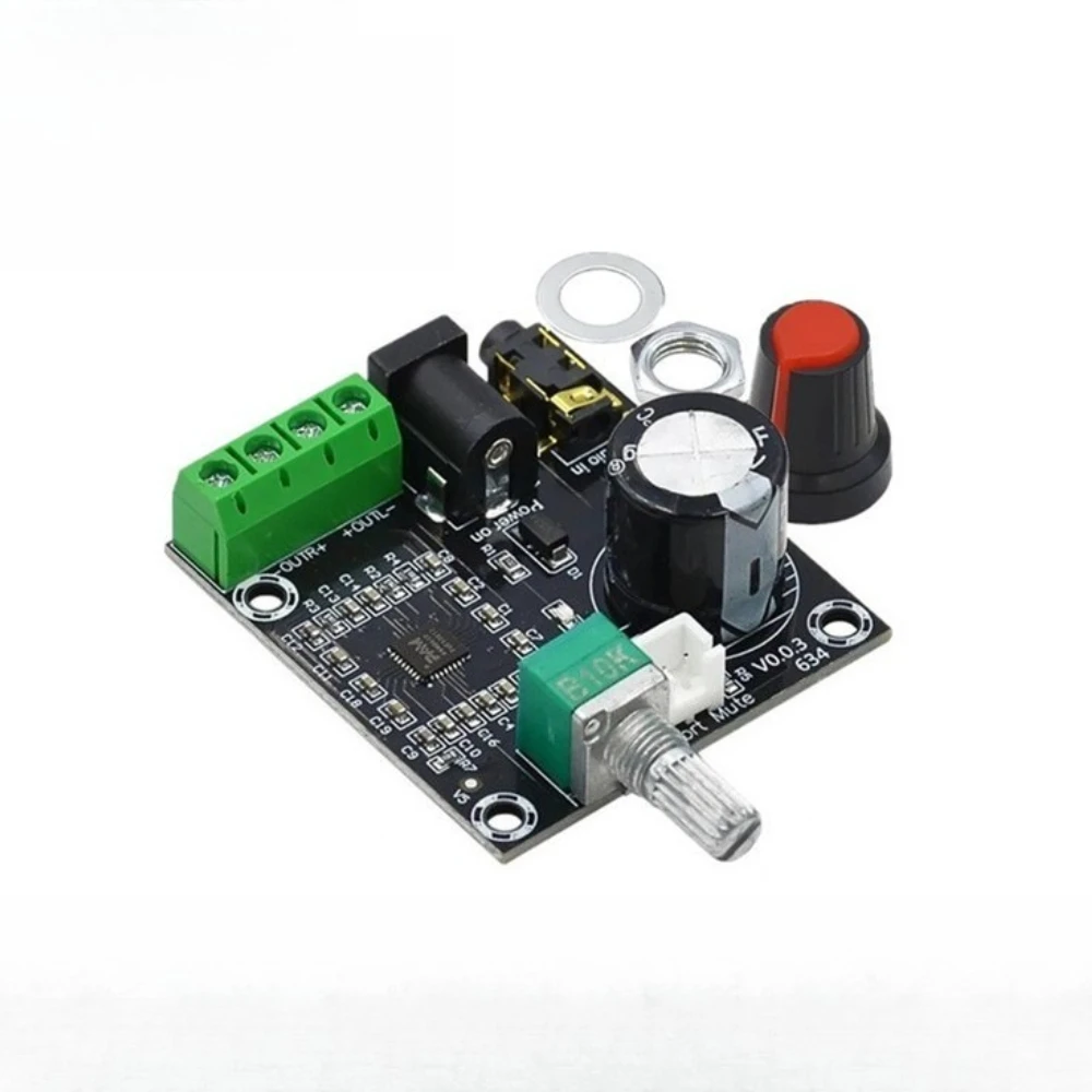 

4pcs PAM8610 Digital Amplifier Board Dual Channel 2x15W High Power Class D Stereo Audio Module DC12V