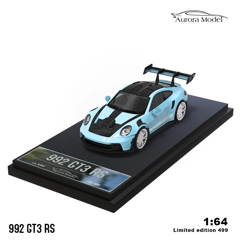 TIME MICRO/AM 1:64 992 GT3RS Malerei Legierung Auto Modell Auto Sammlung & Display & Geschenk