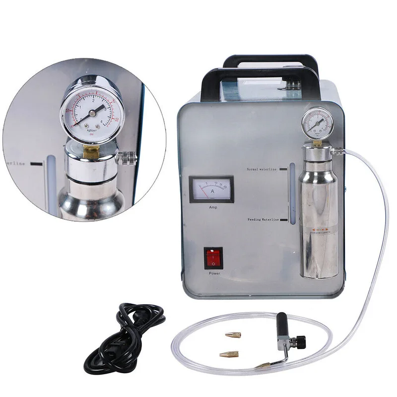 95L H180 Oxygen Hydrogen Polisher HHO Gas Flame Generator Torch Acrylic Polisher Machine