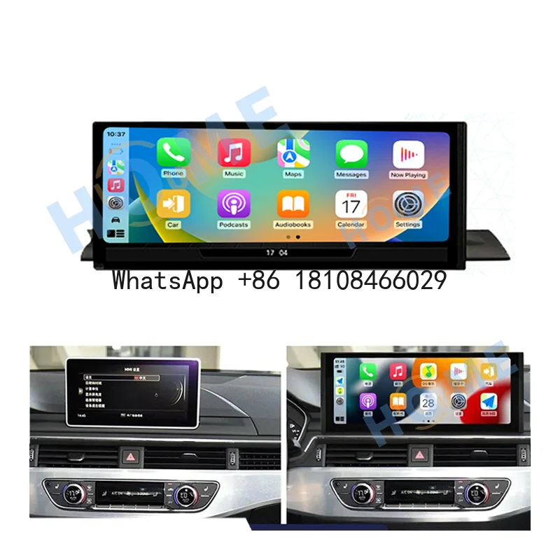 

Factory Price Android 14 AUTO Carplay for AUDI A4 A5 S5 B8 2017-2021 Car Video Players GPS Navigation Central Multimedia