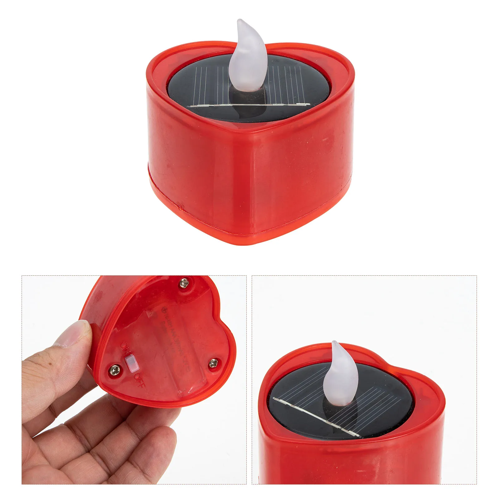 

Solar Lamp Garden Light Waterproof Led Lamp Solar Powered Flameless Tealight Outdoor Decoration Light For Wedding Party
