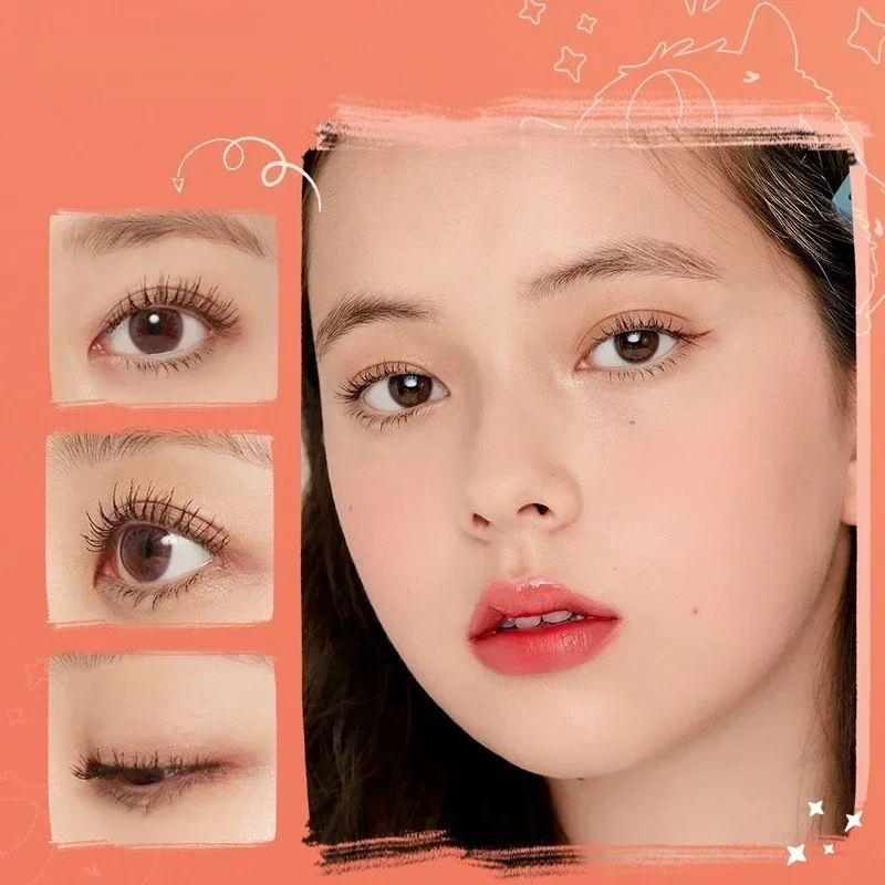 Mascara imperméable à l'eau et à l'eau, longue durée, teinte pour les yeux, Microblading, crème, brosse, Gel de tatouage