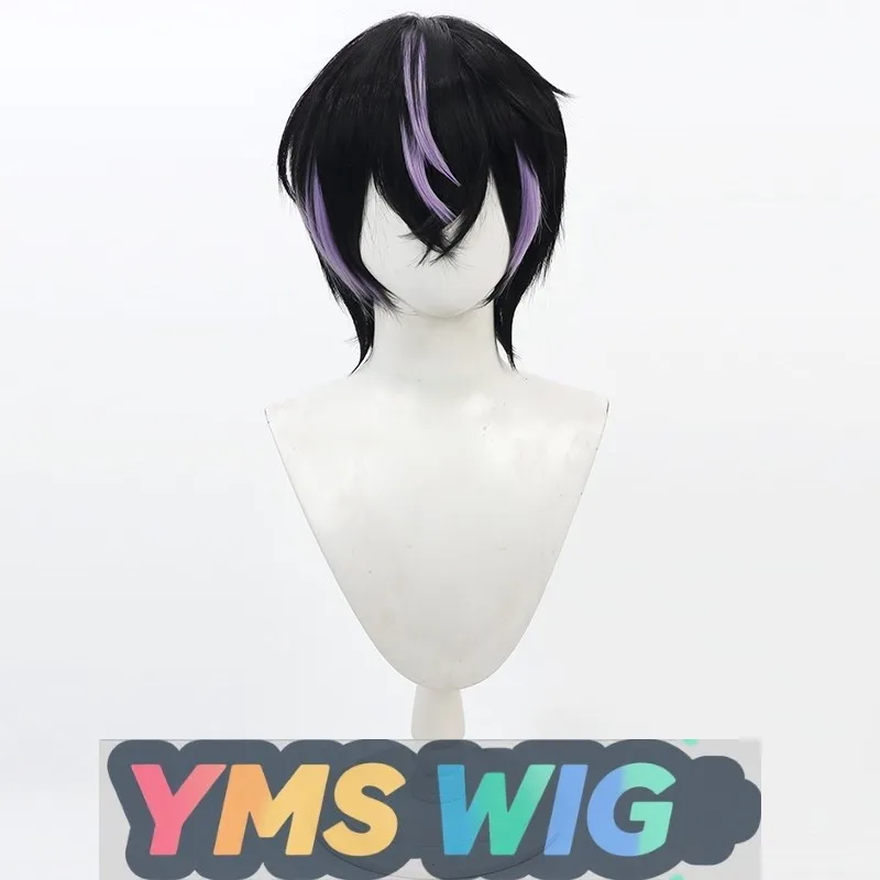 [ YMS WIG] 18TRIP Kinugawa Kiro شعر مستعار كوسبلاي، جزء علوي مُزين، متعدد الألوان ذو طبقات