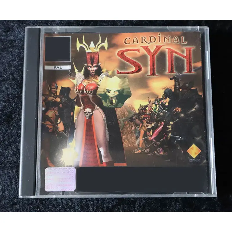 PS1 CARDINAL SYN PAL Копировальный диск для игр с черным дном, консольная станция 1, ретро-оптический драйвер, часть для видеоигр