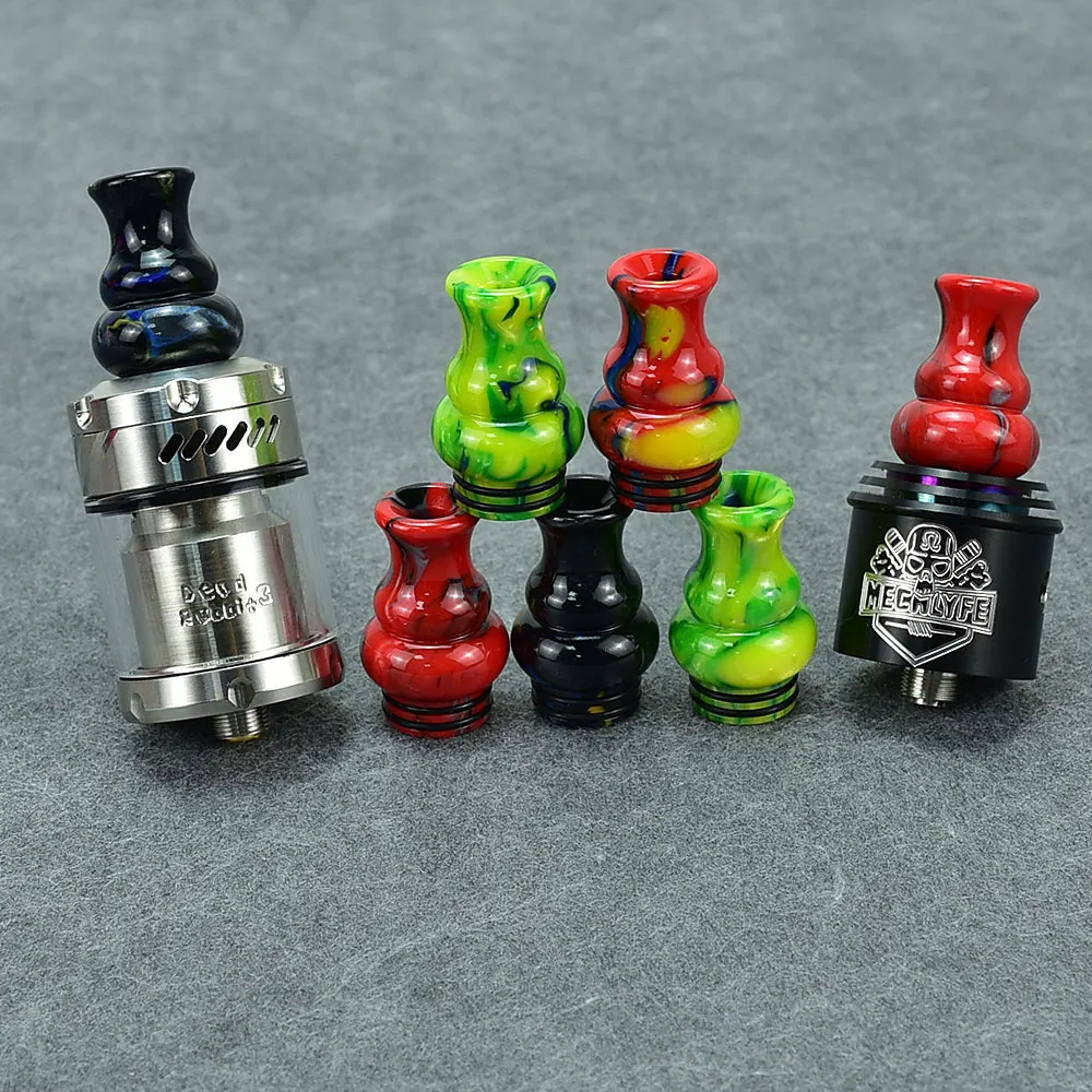 Wolf coolvape ocieczka 810 uchwyt na papierosy z żywicy akcesoria do żywicy ustnik do kylin mini v2 rta zeus x rta