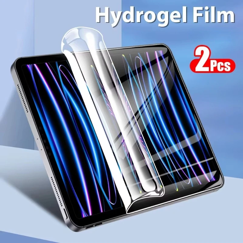 2PCS Clear Hydrogel Film For Xiaomi Redmi Pad 10.6 inch Pad 7 Pro 2024 11.2 6S Pro 5 Pro 11 12.4 6 Max 14 inch Screen Protector