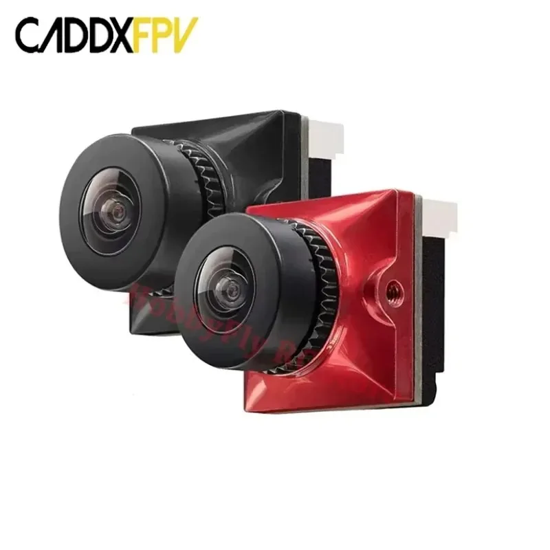 

Caddx Ratel 2 V2 FPV Camera, 2.1mm Lens Super WDR 16:9/4:3 for FPV Racing Drone, NTSC/PAL Switchable 19x19mm Low Latency