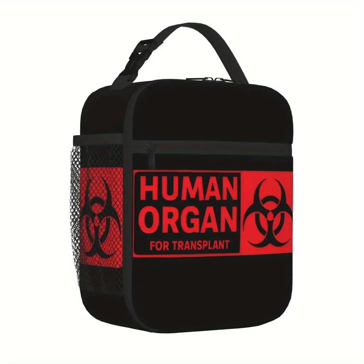 Rote Isolierte Kühltasche für menschliche Organe zur Transplantation, große Lunchbox, Lebensmittelbehälter, Essensaufbewahrungstasche