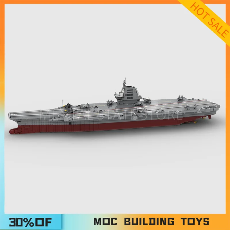 [10009PCS] MOC Navy Air Carrier Creativo Building Blocks Set STEM Giocattoli educativi Kit modello di costruzione fai da te Compleanno