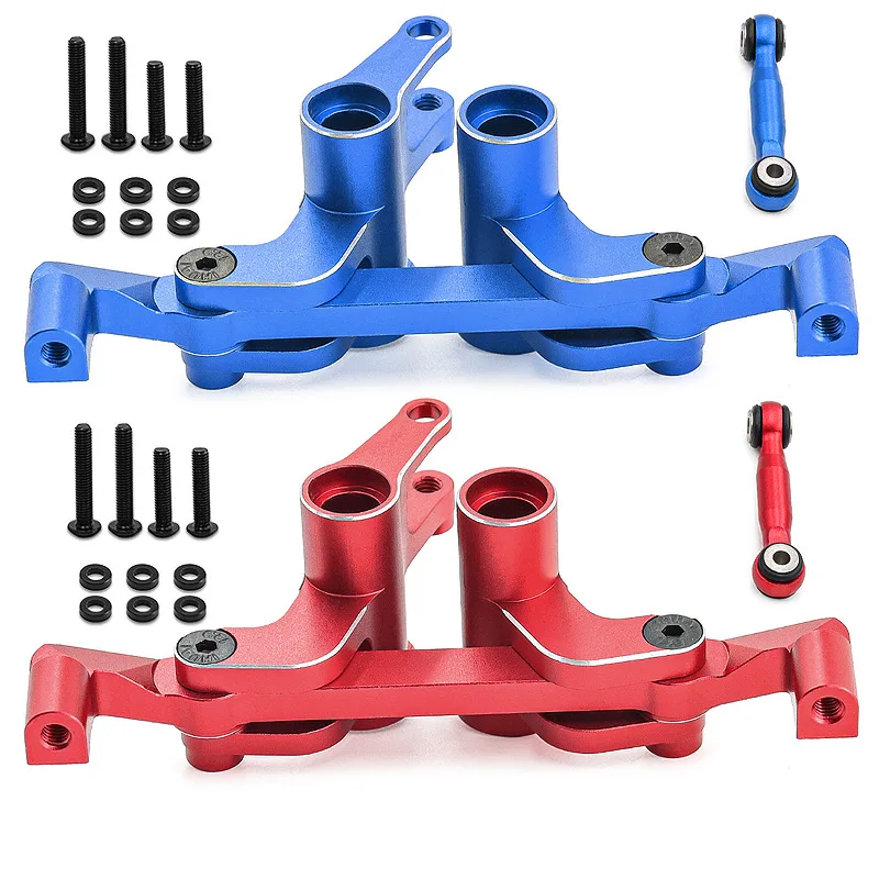 

D284 Aluminum Alloy Steering Assembly Upgrade Parts for TRAXXAS 1/10 4-TEC Drift Ford Mustang #10543