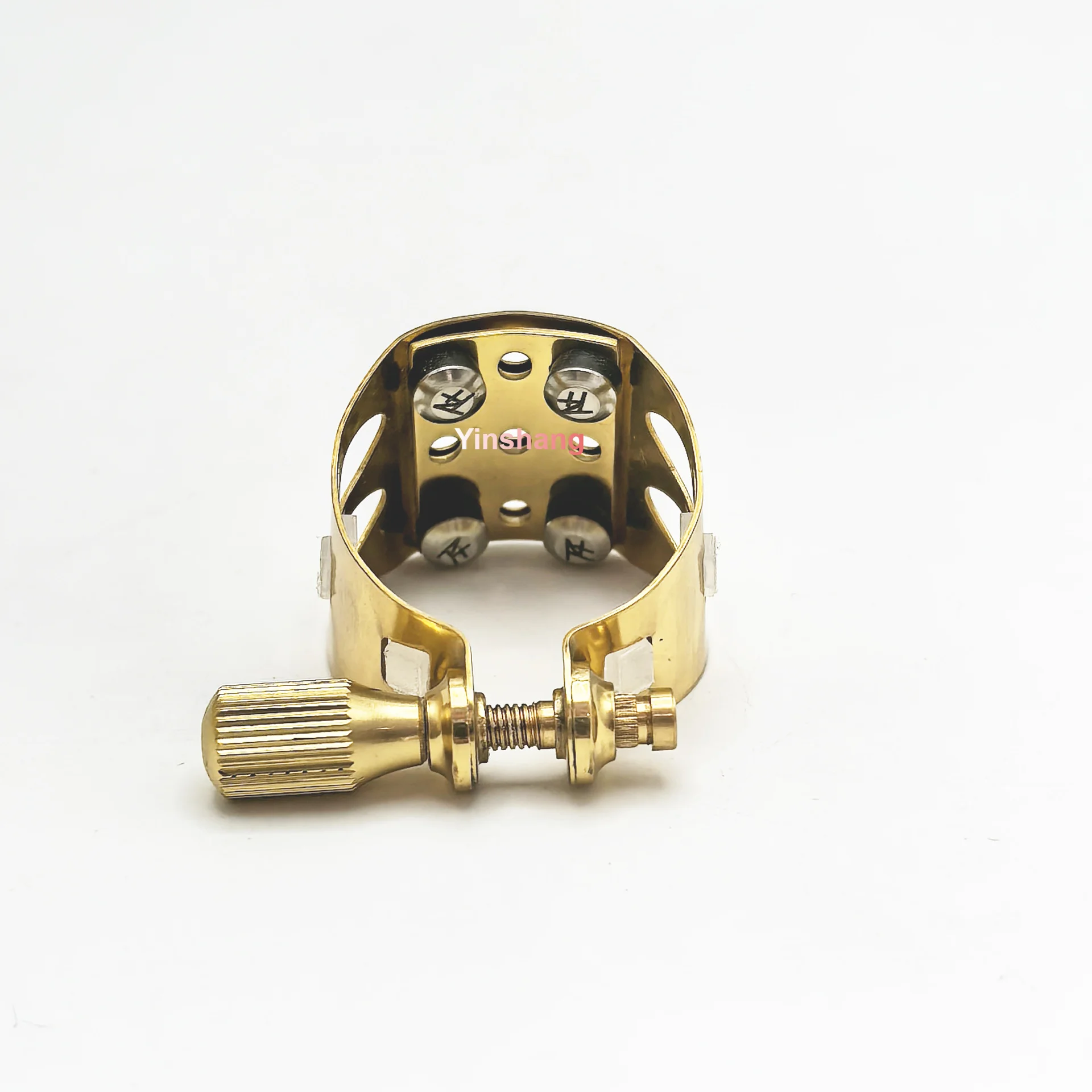

1 Pcs Six Space Design Ligature Clip For Eb Alto Saxophone Mouthpiece Fastener Woodwind Instrument Parts