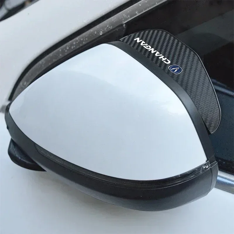 Car Rearview Mirror Rain Visor Car Mirror Rain Guard For Changan CS75 PLUS CS55 PLUS UNI-S Eado Plus CS35 PLUS Alsvin PLUS UNI-V
